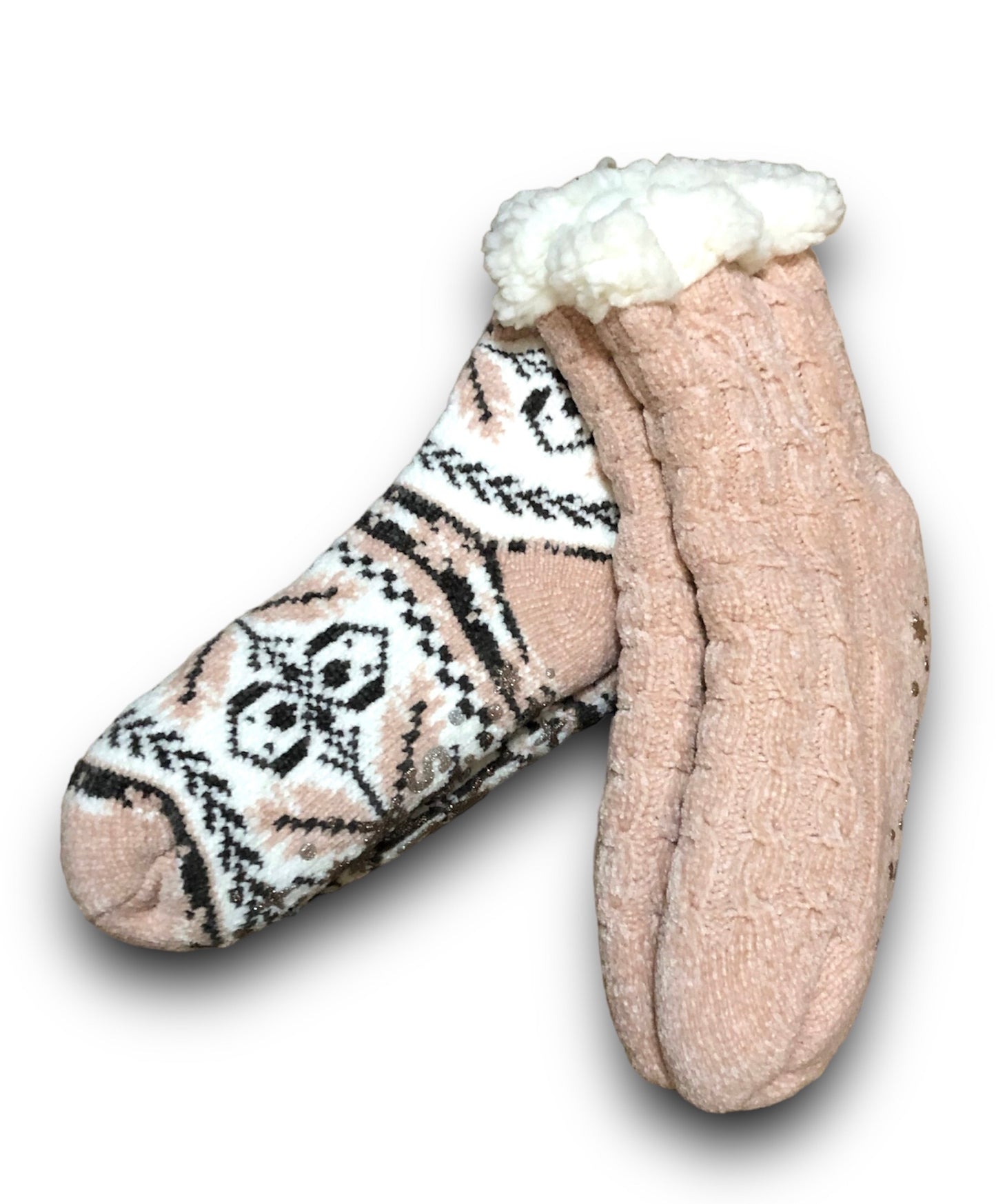 Muk Luks Women's Cabin Socks (2 Pair Pack)