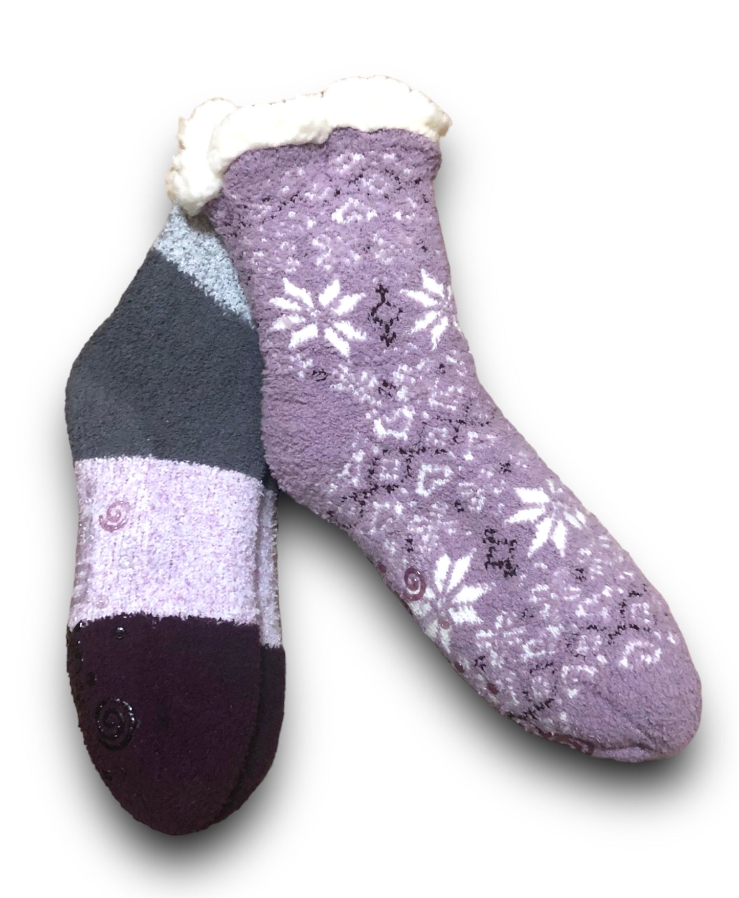 Muk Luks Women's Cabin Socks (2 Pair Pack)