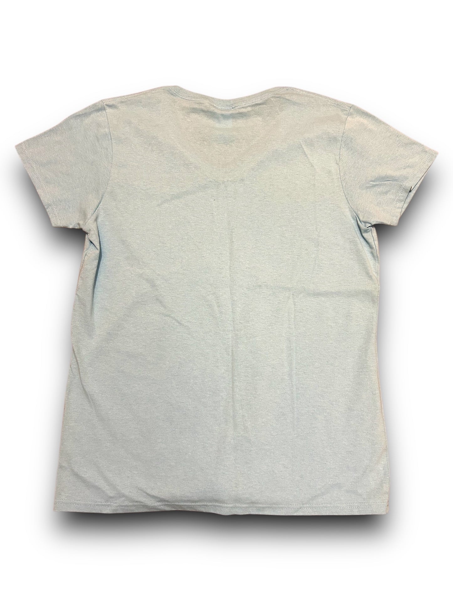 Women's "Beautiful & Educated" V-Neck Graphic T-Shirt - Large