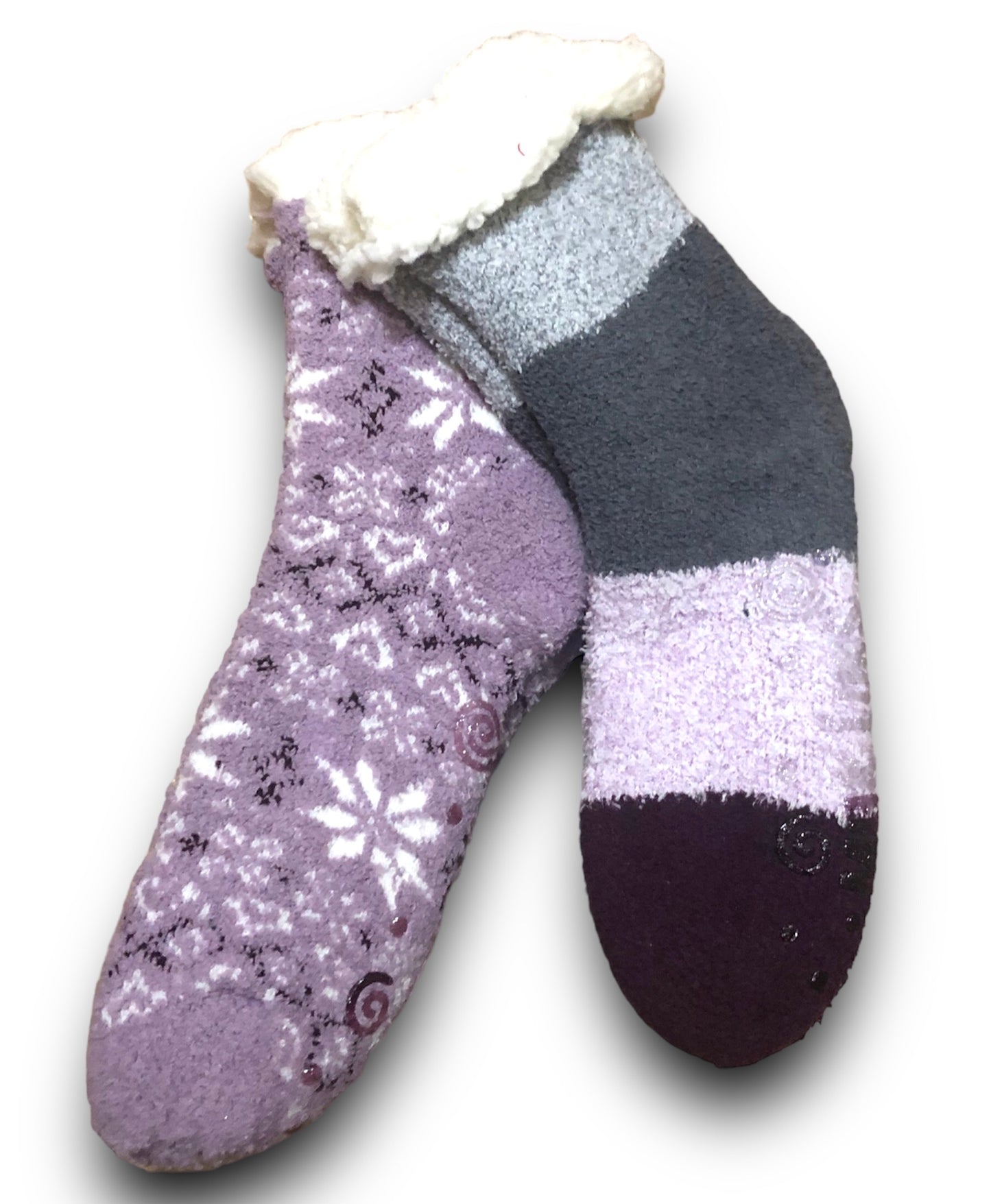 Muk Luks Women's Cabin Socks (2 Pair Pack)