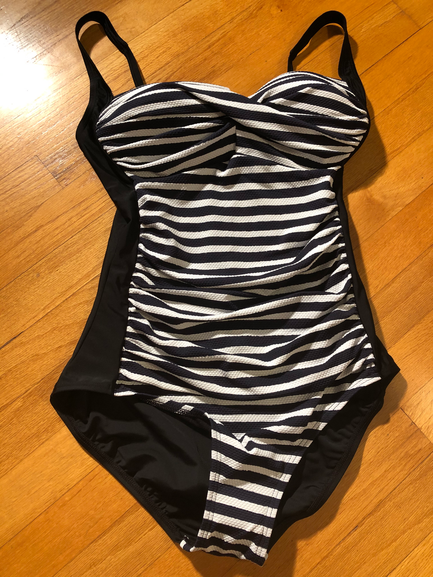 Emerald Bay Women's Gathered Front One Piece Swimsuit - Gmbu Apparel
