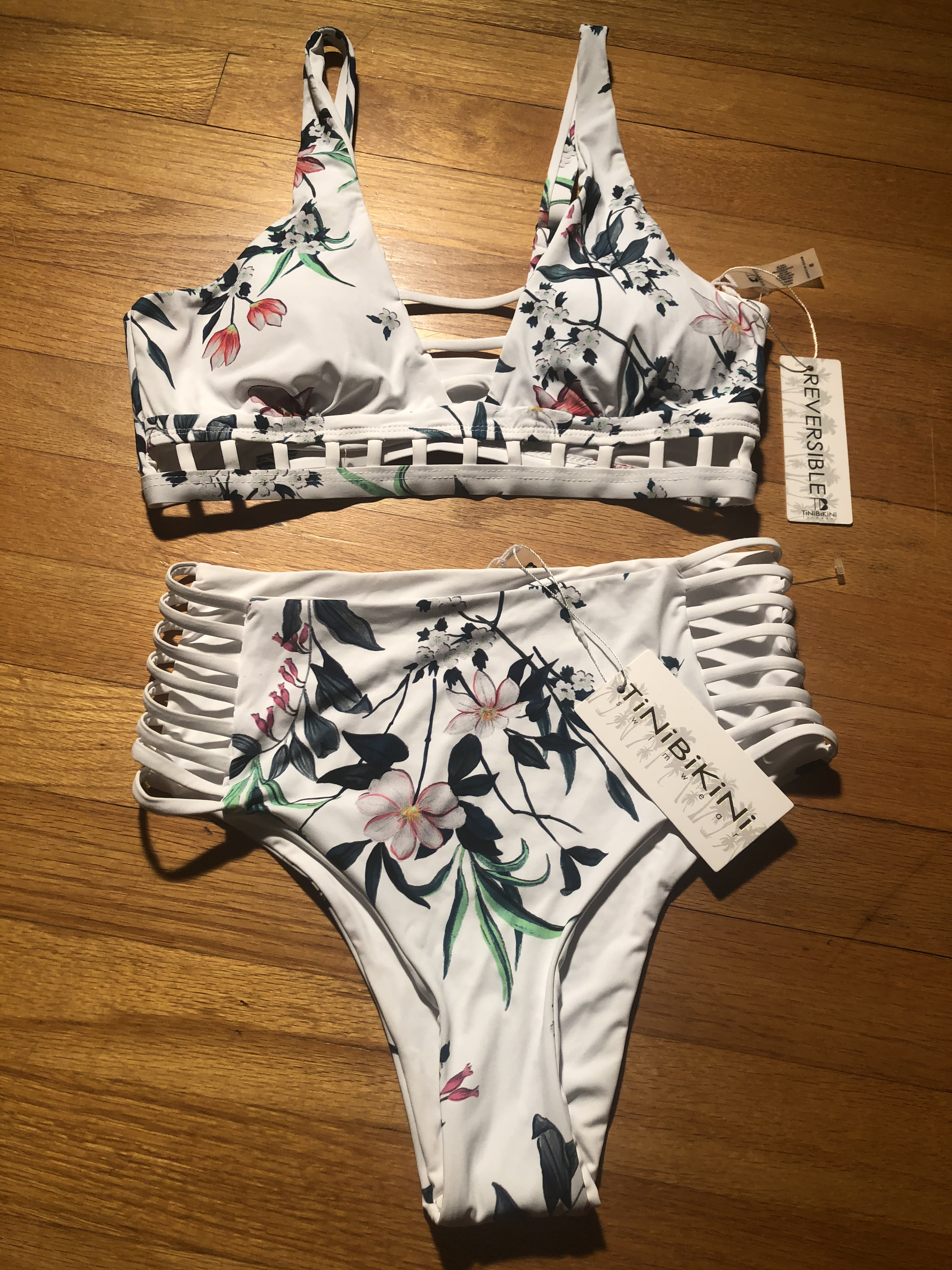 Tinibikini swimwear reversible hotsell