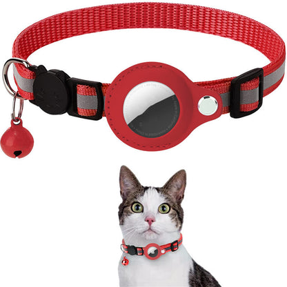 Pets Reflective Waterproof Protective Case Cover Holder Collar For Airtag Air