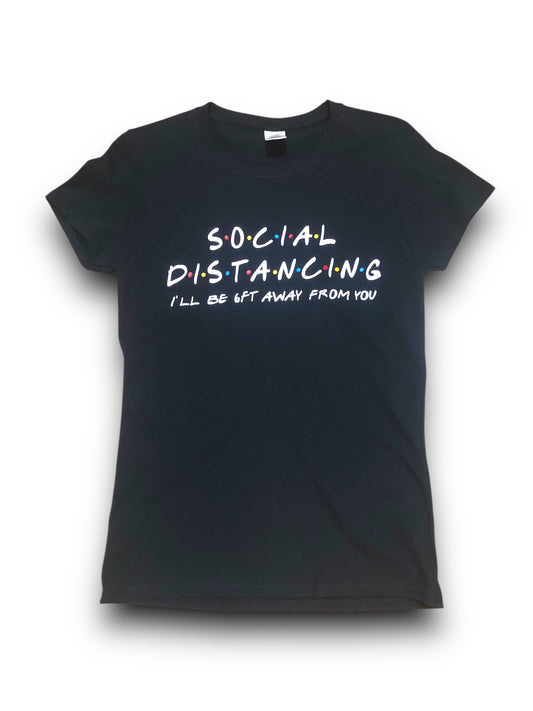 Men's "Social Distancing" Graphic T-Shirt - Small