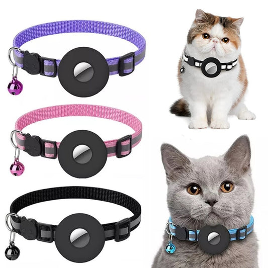 Pets Reflective Waterproof Protective Case Cover Holder Collar For Airtag Air