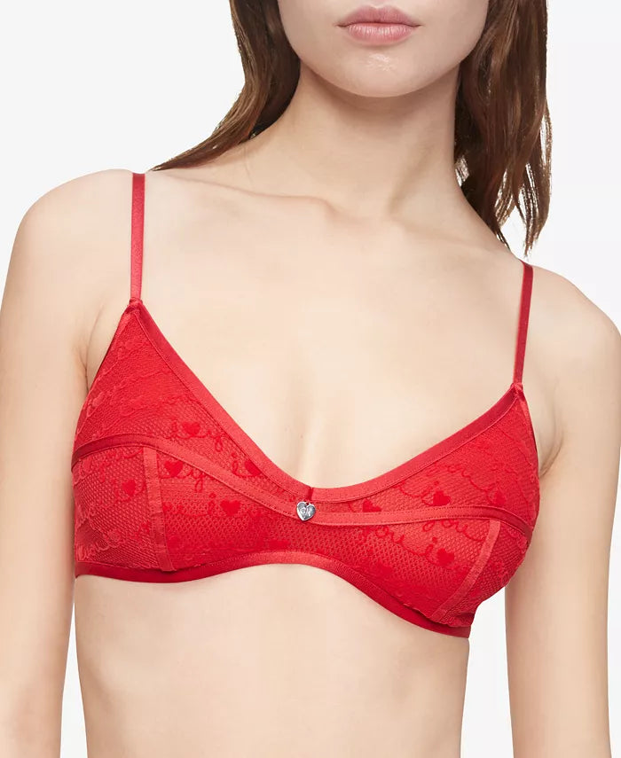 Calvin Klein Women's Limited Edition Unlined I Love You Triangle Bra