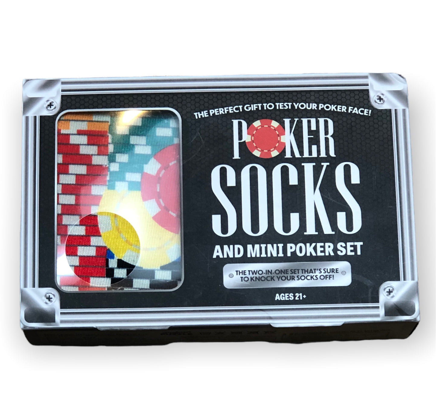 Poker Socks and Mini Poker Set (Gift Set)