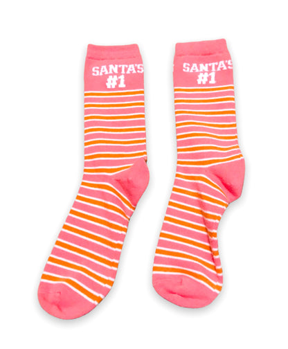 Aerie Women's "Santa's #1" Crew Socks
