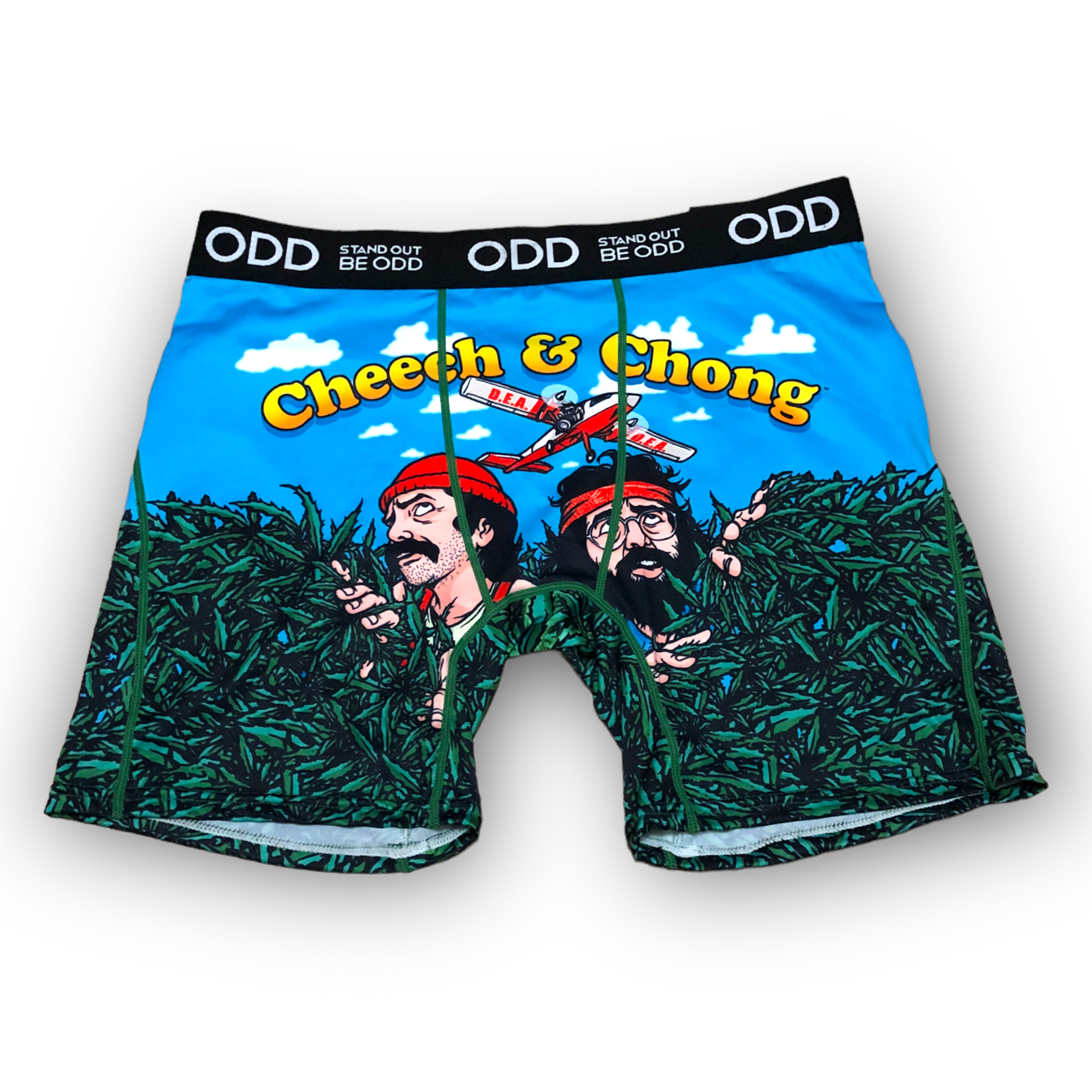 Cheech & Chong Mens Size L Boxer Briefs ODD Stand Out Be Odd Underwear NEW.  MS1