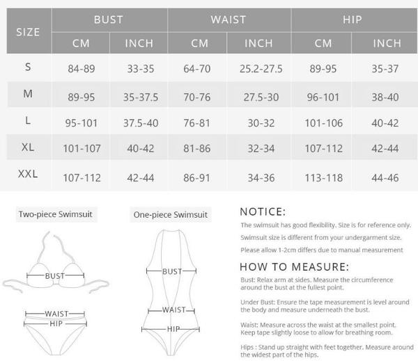 Women's Sexy One-Shoulder Strap 2 Pc Bikini Set - Gmbu Apparel